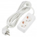 Удлинитель Uniel Ultra 2гн х 3м с/з S-GCU2-3 White UL-00009998 Удлинитель Uniel Ultra 2гн х 3м с/з S-GCU2-3 White UL-00009998